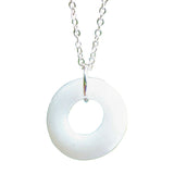 Glass Hoop Necklace