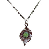 Leaves in Sterling Silver Necklace