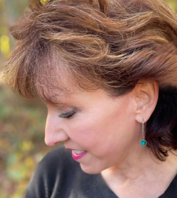 Radiance Earrings in Sterling Silver-Earrings-Bottled Up Designs