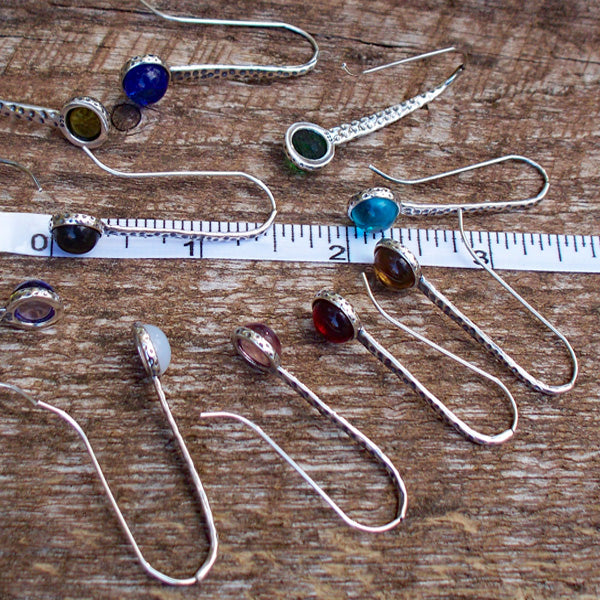Radiance Earrings in Sterling Silver-Earrings-Bottled Up Designs